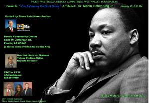 "An Evening with a King" poster