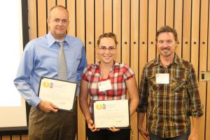 EMCC student duo ties for 1st place in Oral Presentations  (Dees & Thompson)
