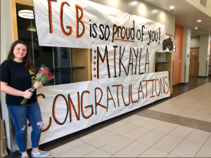 Mikayla Lowry, Trevor Brown HS student