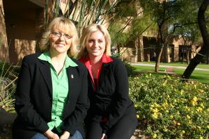 All-Arizona Winners, Monika Groomes and Lauren Hansen All-Arizona Winners, Monika Groomes and Lauren Hansen