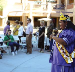 Cermony for EMCC Native American Heritage Month 2010