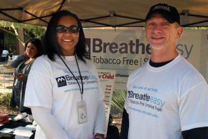 EMCC Wellness/BreatheEasy Liaisons, Raquel City-Carroll and Lyle Bartelt
