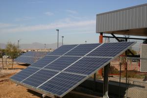 Mariposa Hall solar arrary