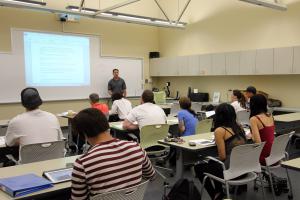 GIE classroom at EMCC