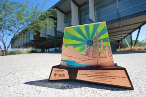 Crescordia Award; background, Estrella Hall