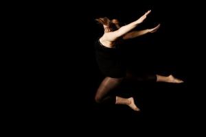 Krystal Metcalf dancing