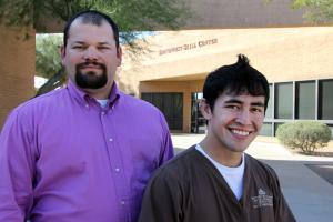 Dale Thompson and Anthony Denofre, ceremony speakers 