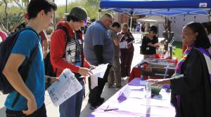 EMCC students and faculty at the 2014 Student Success Fair