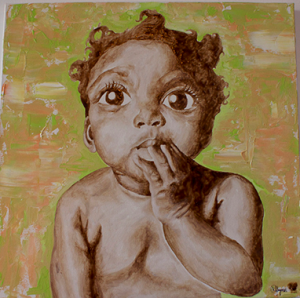 Chocolate art by Kris Rhymes